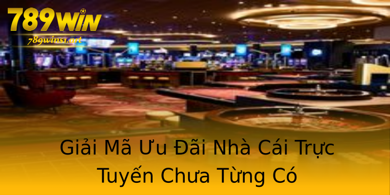 Giải Mã Ưu Đãi Nhà Cái Trực Tuyến Chưa Từng Có Giải Mã Ưu Đãi Nhà Cái Trực Tuyến Chưa Từng Có
