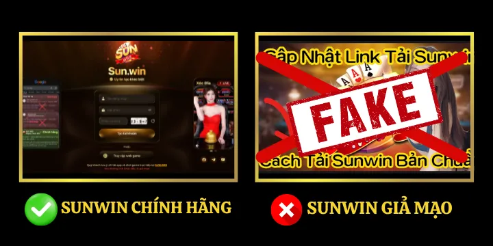 THÔNG BÁO KHẨN TỪ SUNWIN 2 Phan Biet Sunwin Chinh Hang Gia Mao Moi Nhat